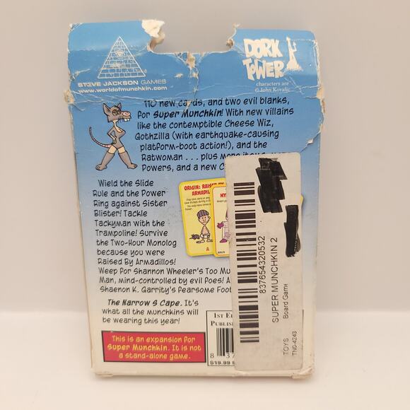 Steve Jackson Games Super Munchin 2 The Narrow S Cape Card Game - Picture 2 of 6